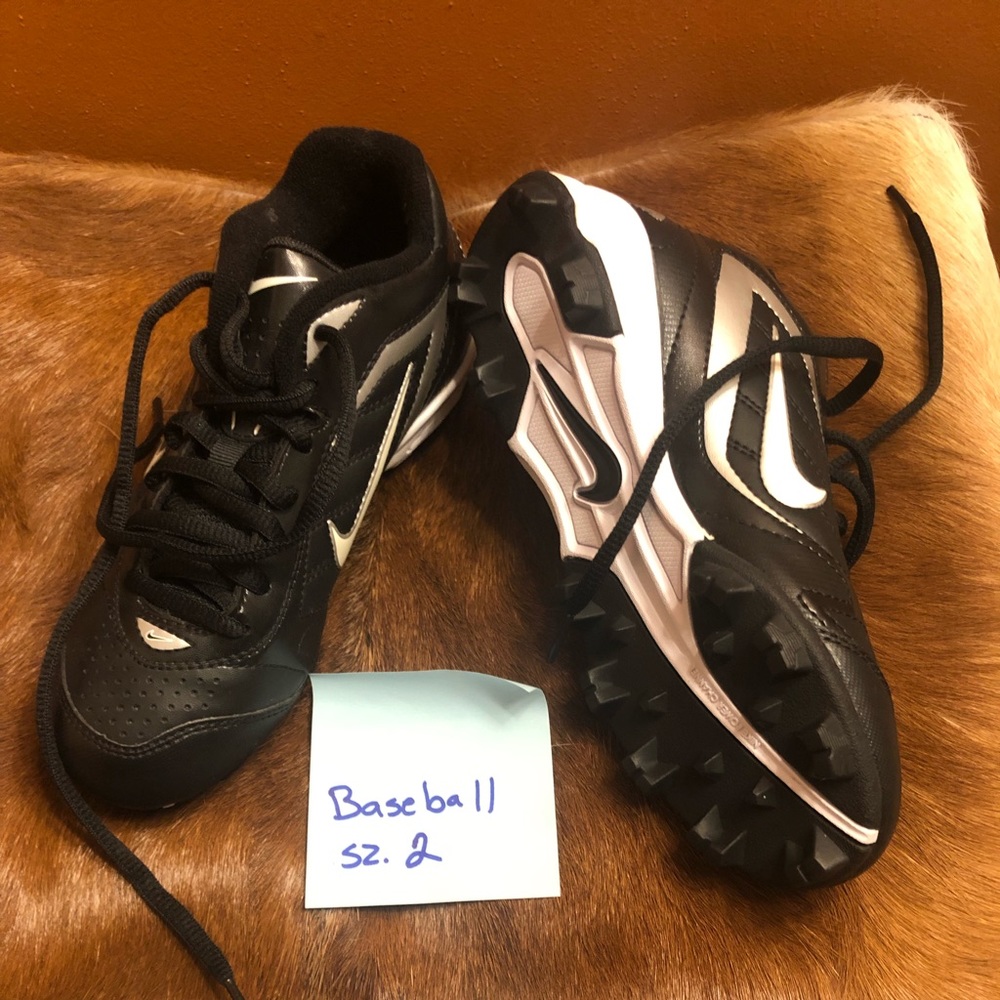 Nike Baseball Cleats Size 2